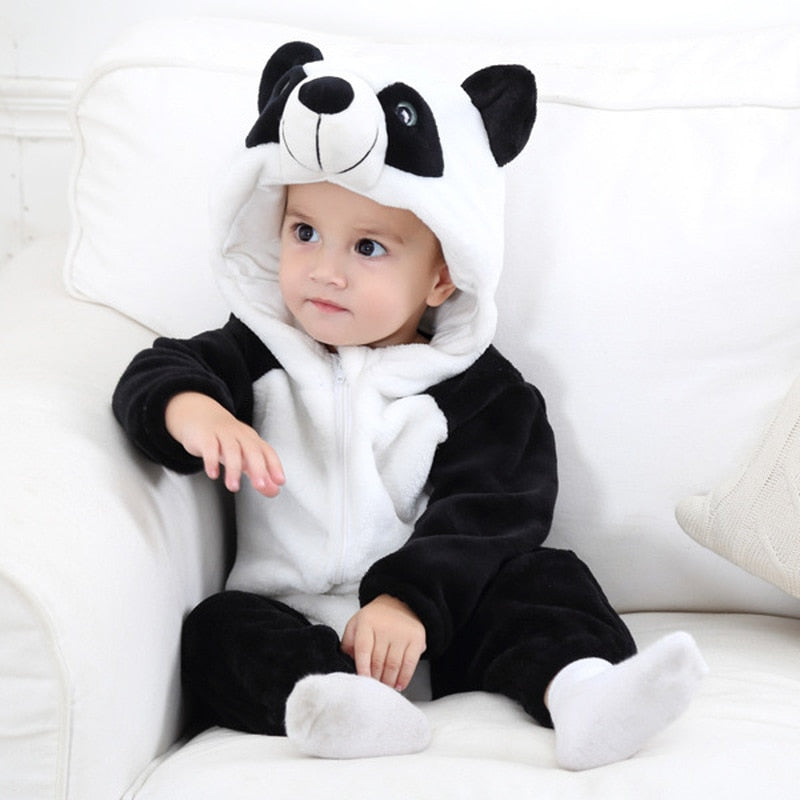 Quadro infantil Bebê Desenho Animal Panda PB